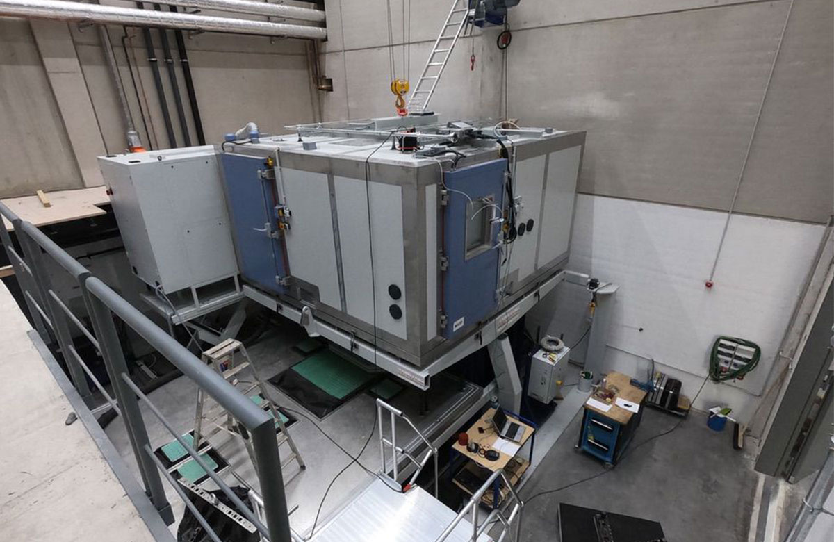 Elektrobatterien Prüfstand