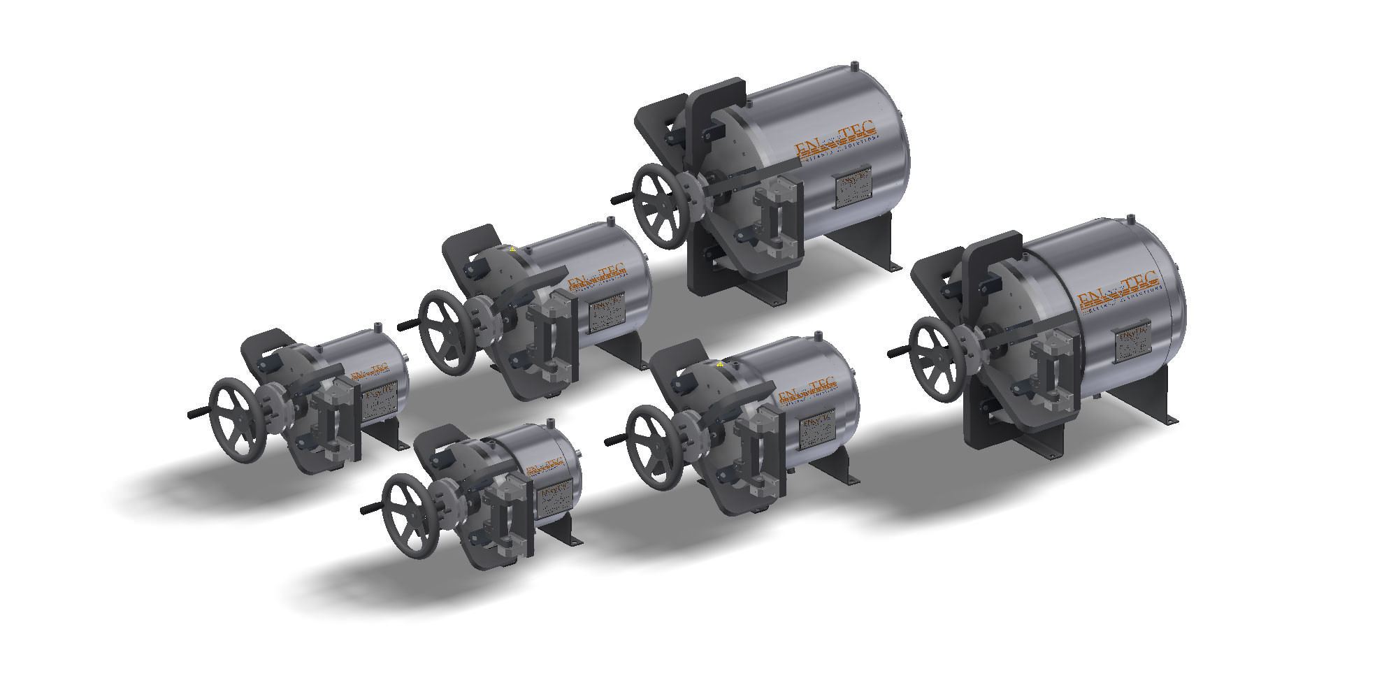 Inflator test tanks